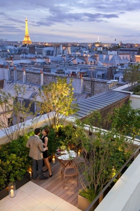 10 Ideias de decoração para terraços/coberturas! Blog Bugre Moda! Imagem: Reprodução 