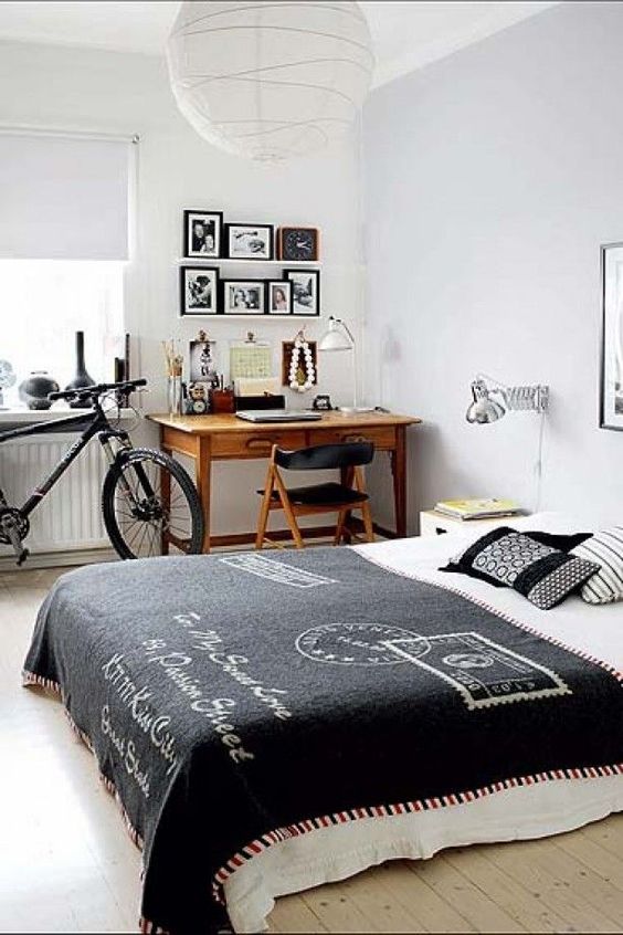 Decoração de quarto masculino: 10 ideias! Imagem: Reprodução 