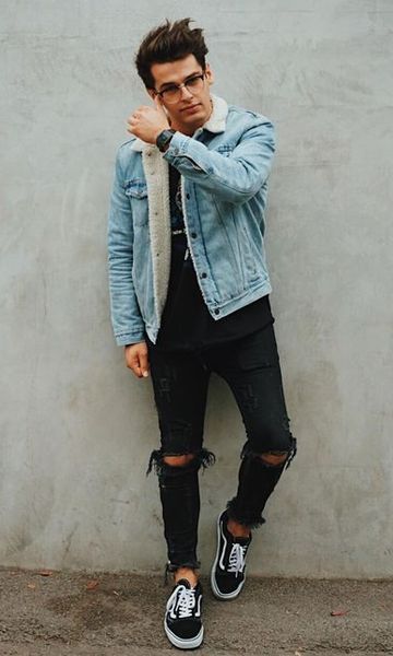 moda jaqueta jeans